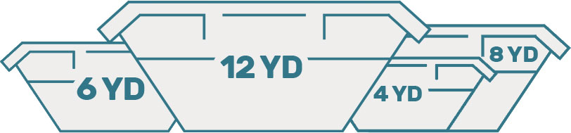 Illustration of business waste removal van in Crouch End