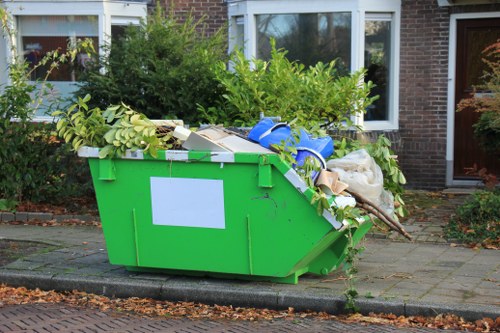 Bulk furniture items ready for disposal in Crouch End