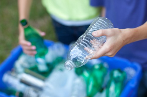 Garden waste removal and recycling process