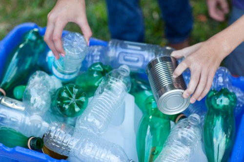 Responsible debris disposal during flat clearance in Crouch End
